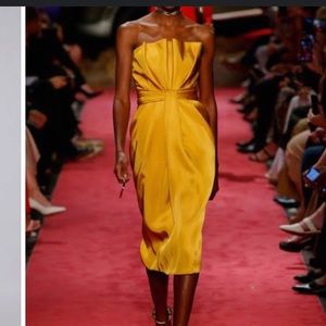 Brandon Maxwell Canary Yellow Stunner